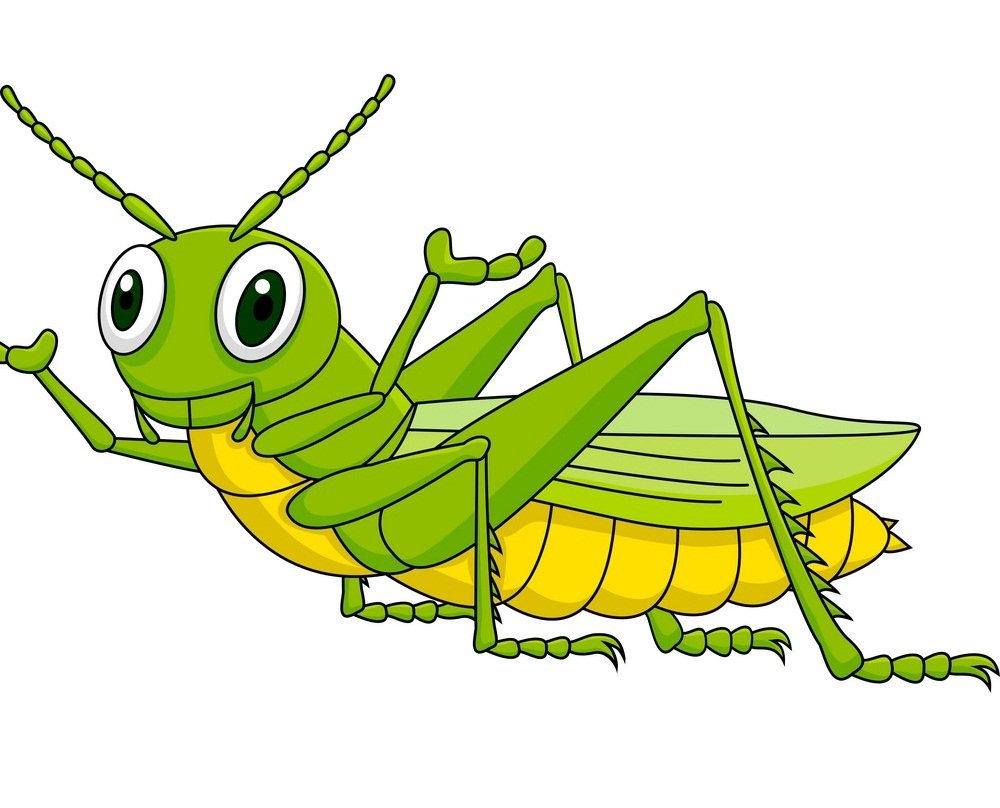 Кузнечик со скрипкой