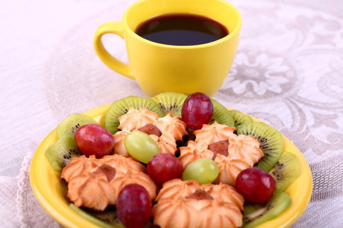 Чай конфеты цветы