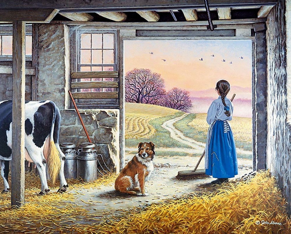 Картины из сельской жизни