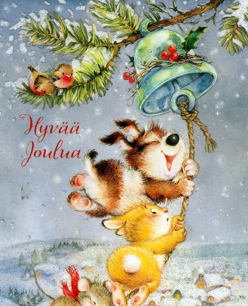 Лизи Мартин зимние иллюстрации