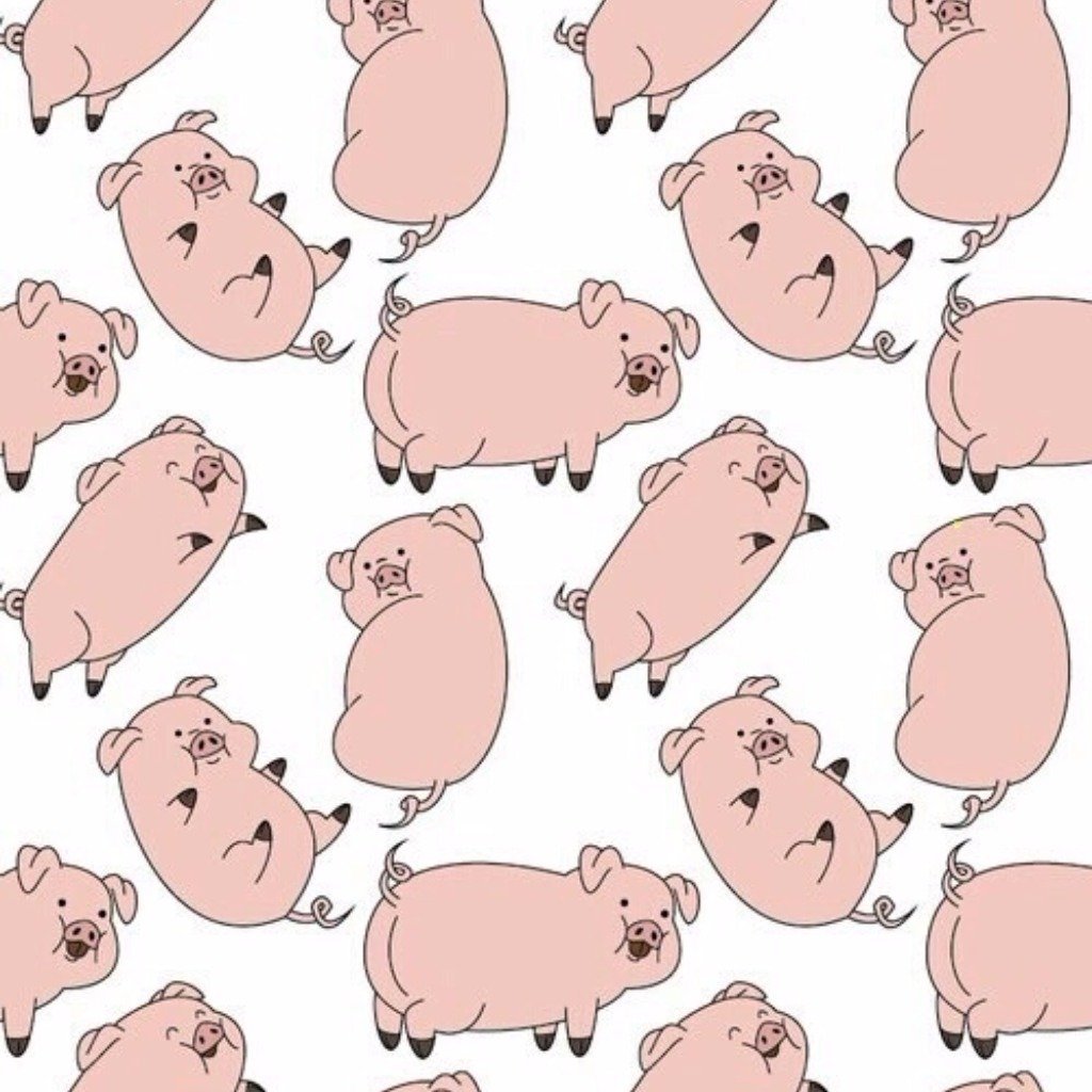Фон со свинками