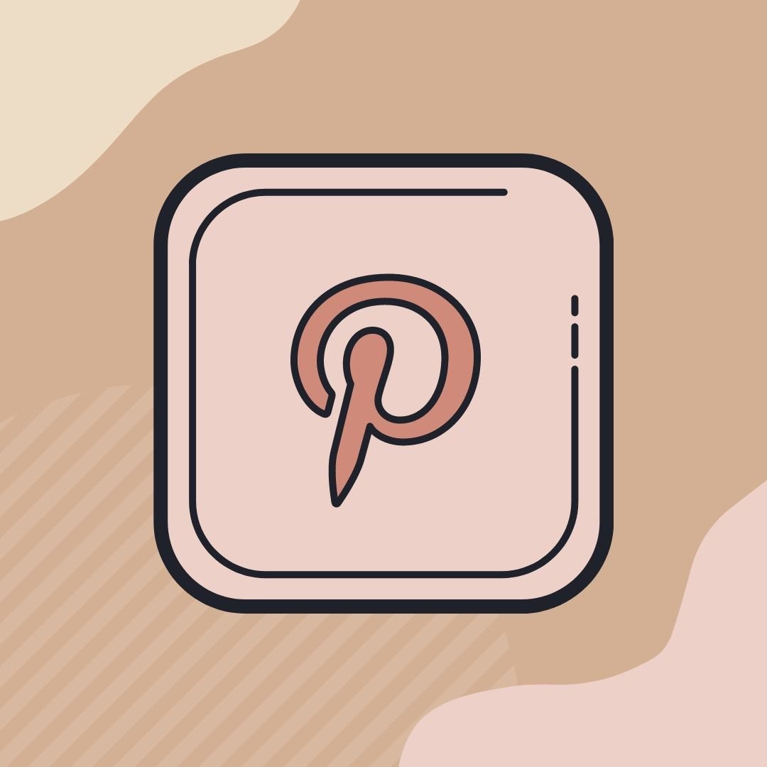 Красивая иконка Пинтерест