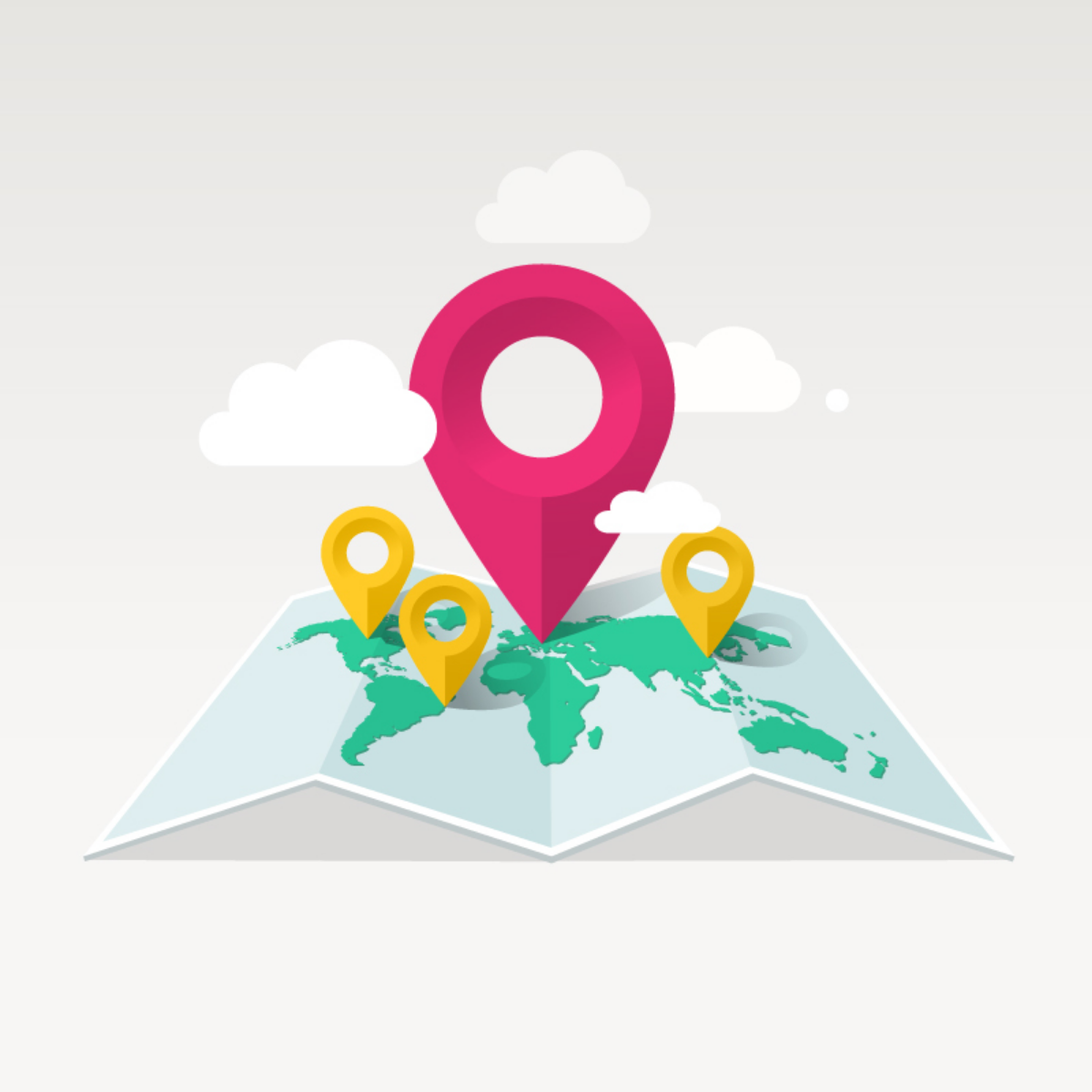 Маркер на карте