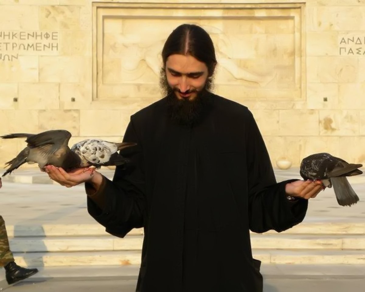 Человек на исповеди