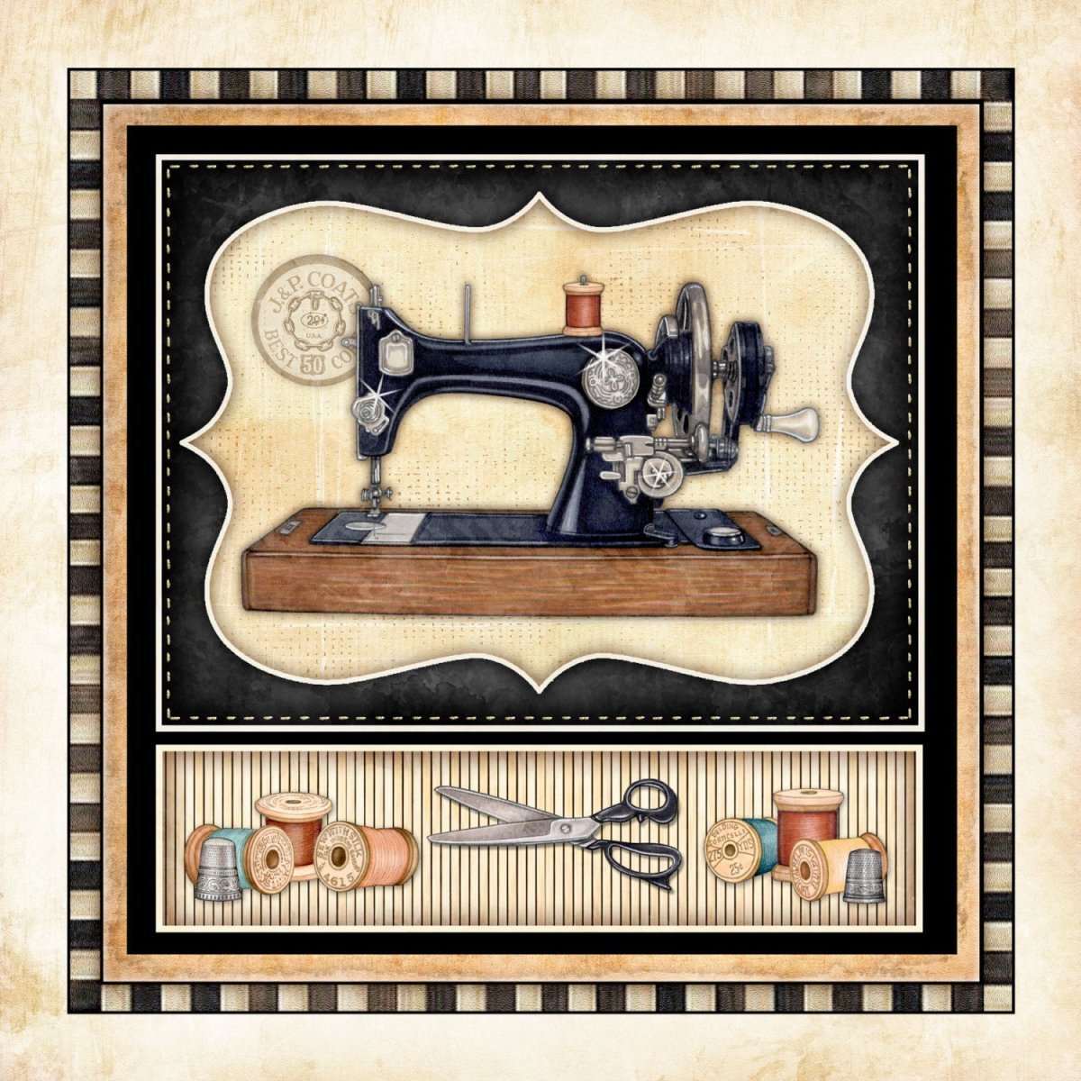 Винтажная швейная машинка