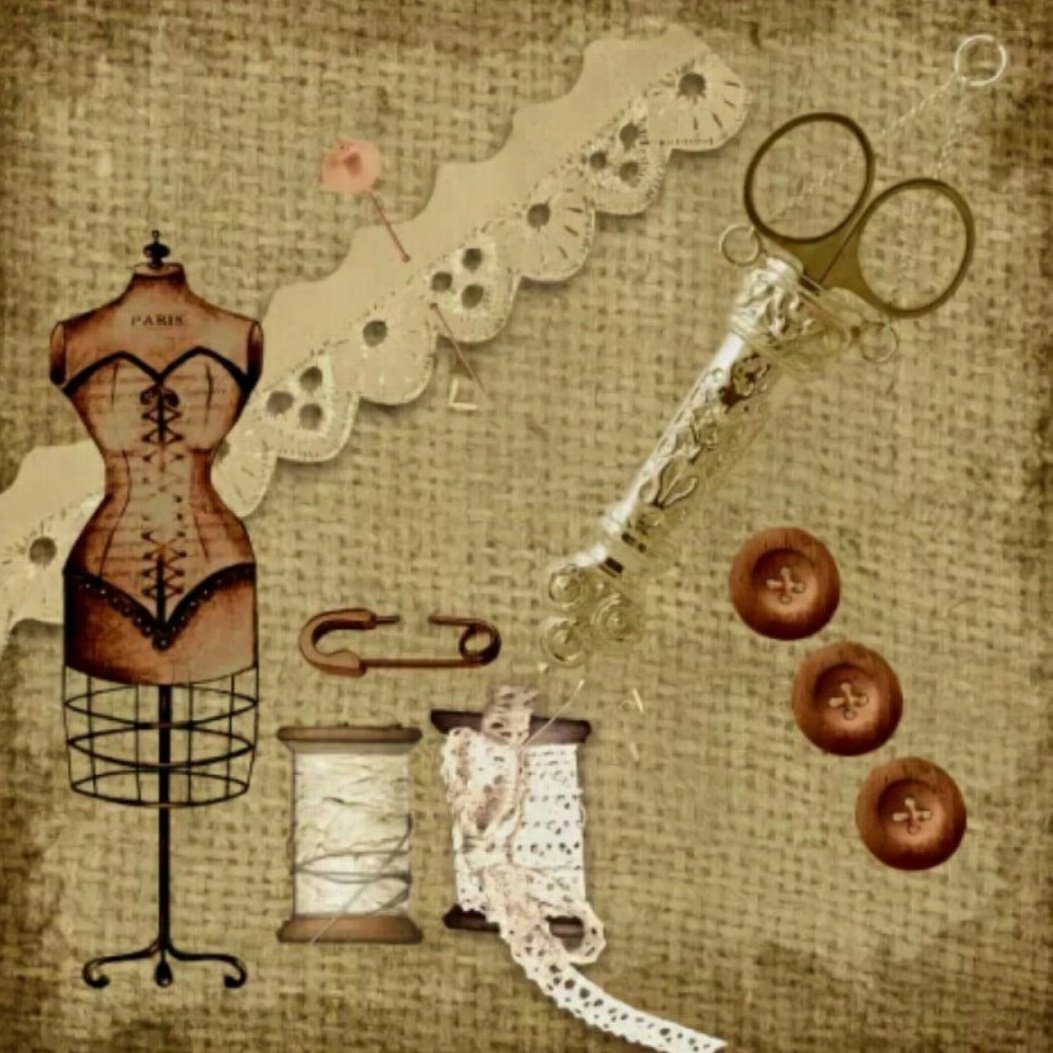 Винтажные аксессуары швеи