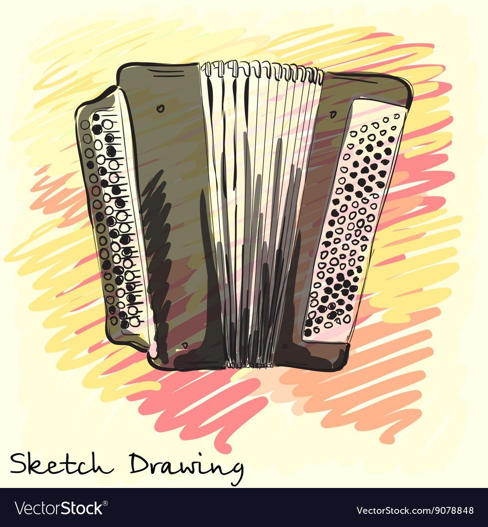 Аккордеон стилизованный