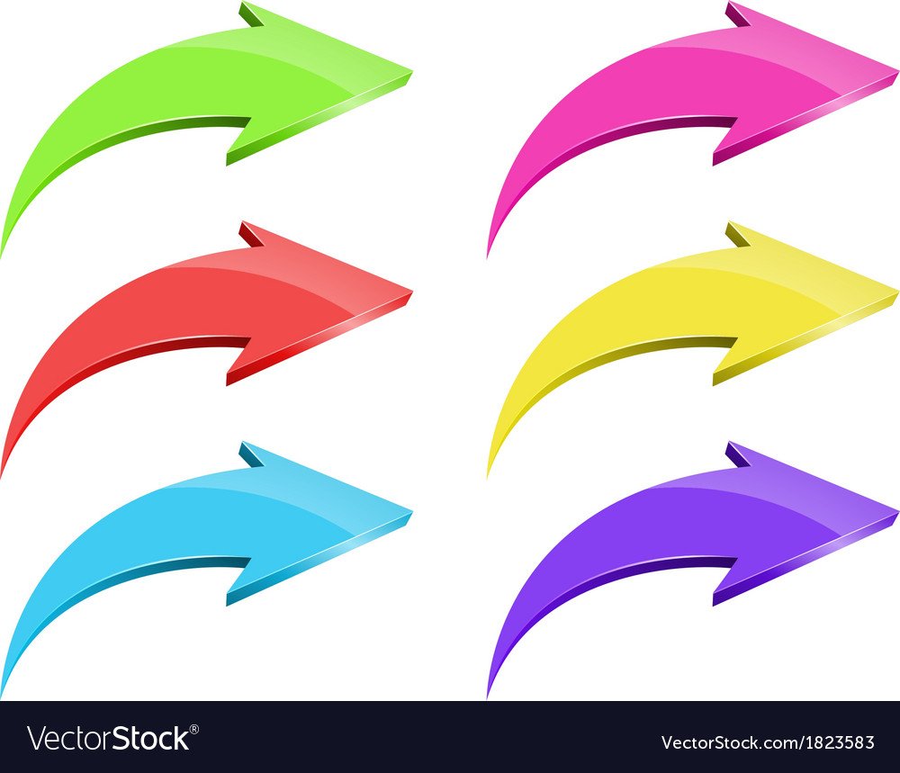 Цветные стрелочки