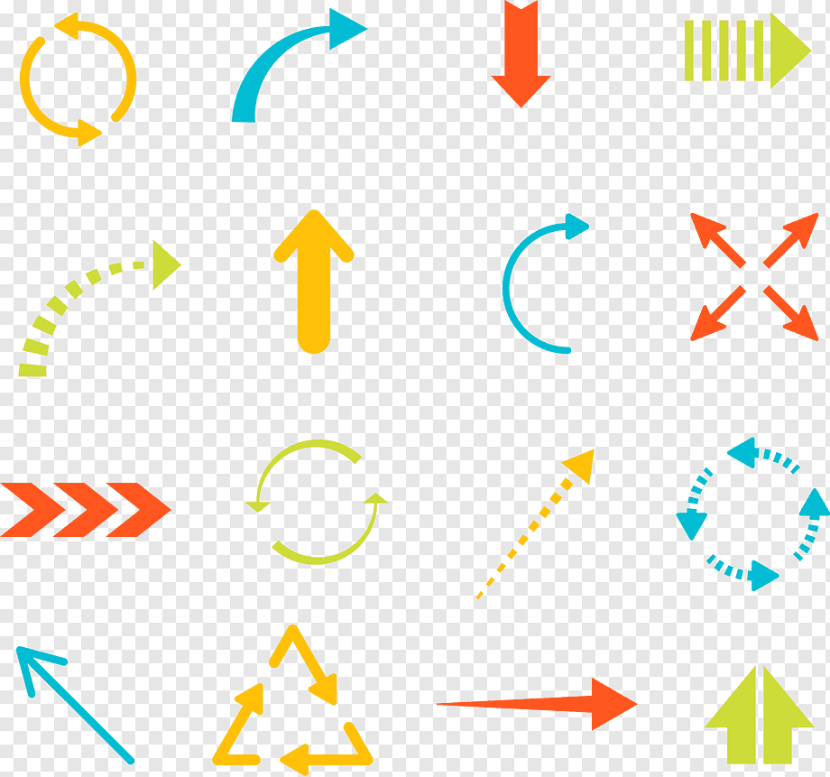 Пунктирные стрелки для фотошопа