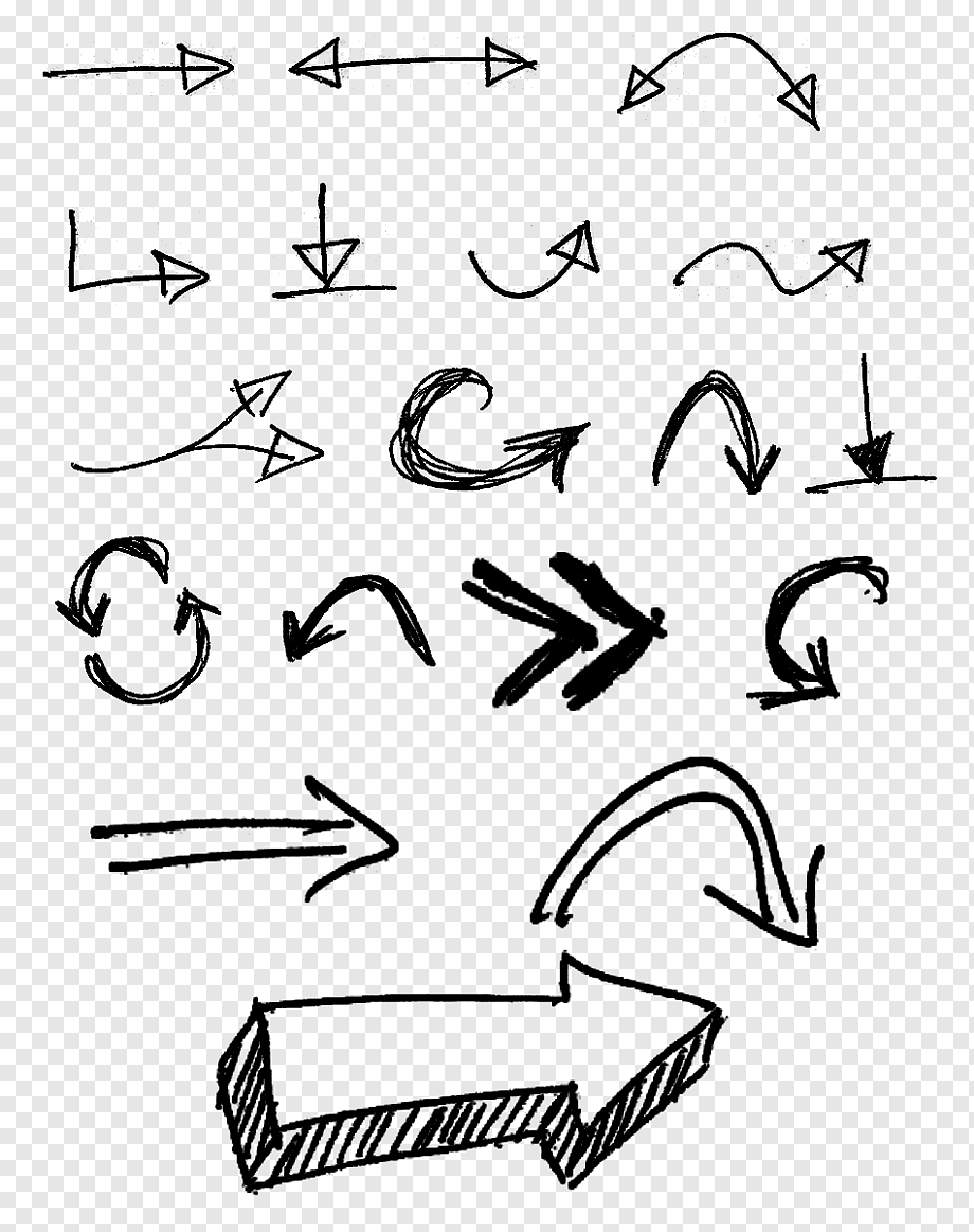 Красивые стрелки для фотошопа