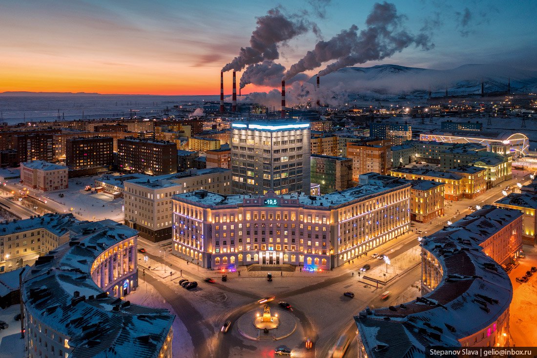 Норильск центр города