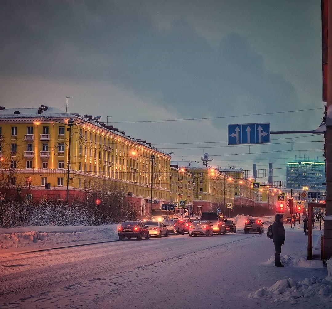 Вечерний Норильск