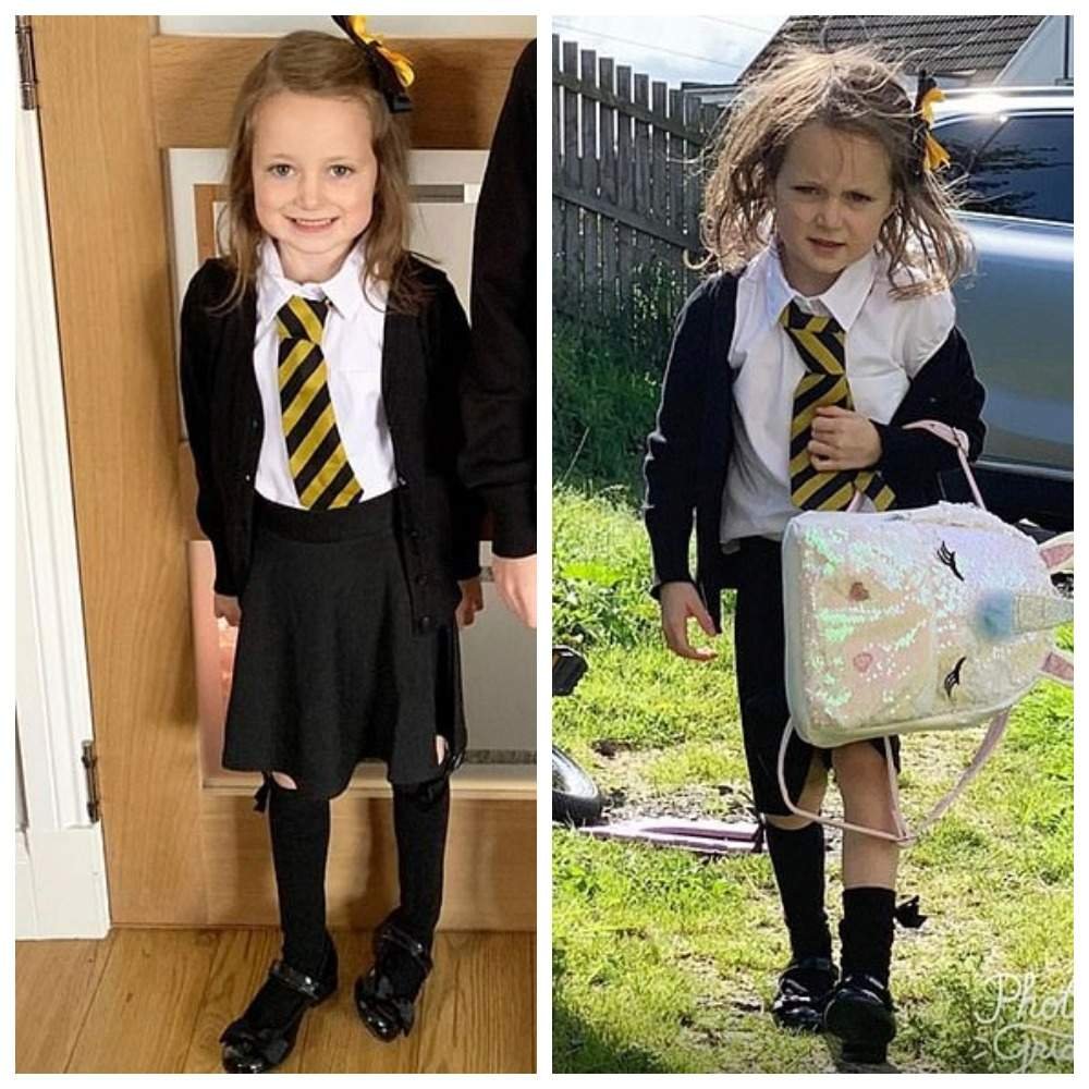 Красивая прикольная первоклашки