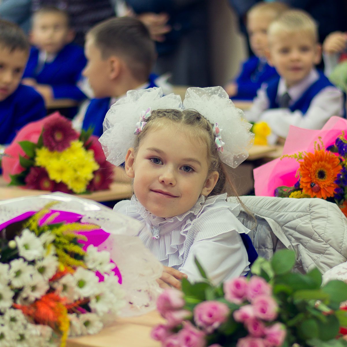 Красивые первоклассники