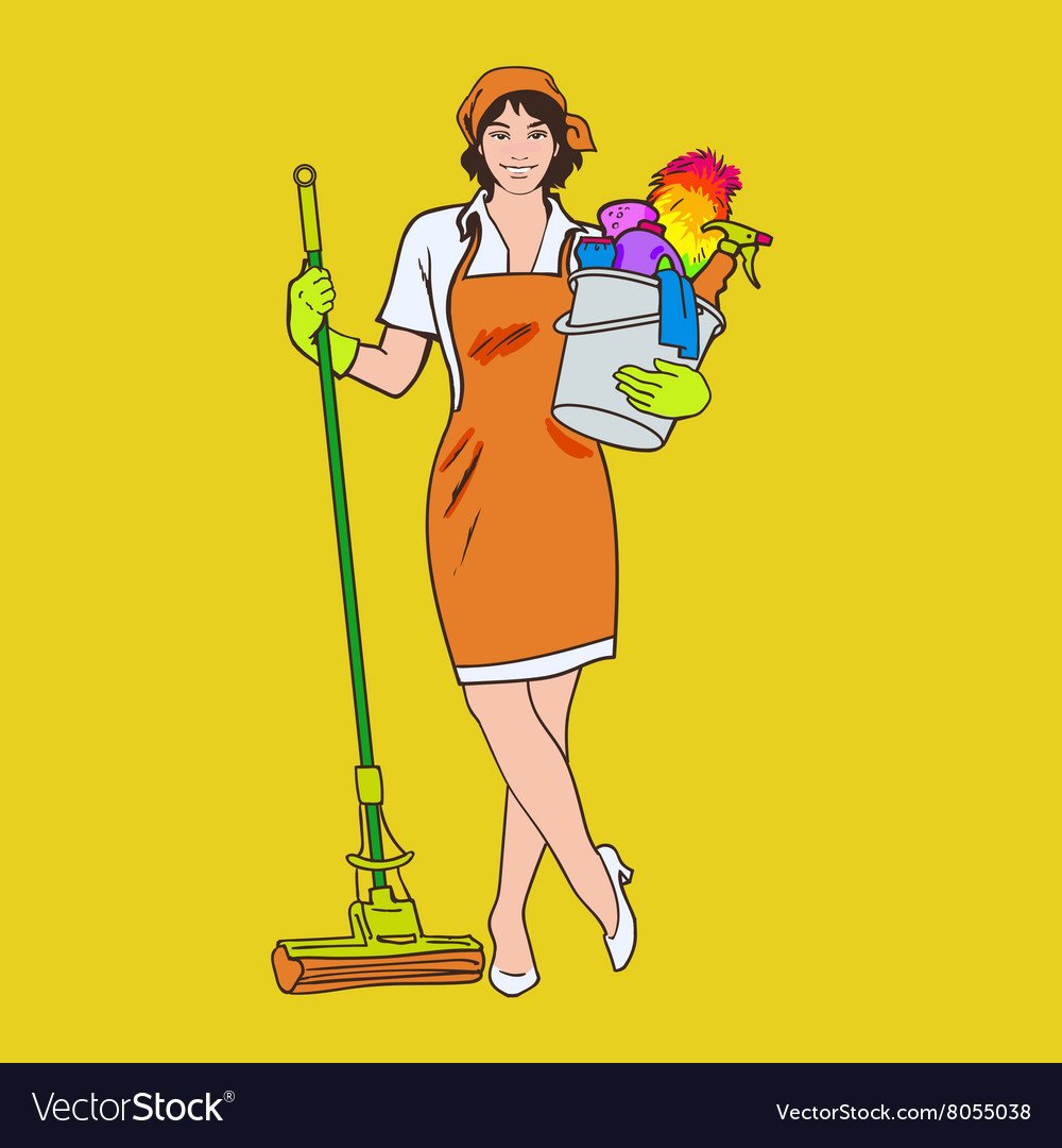 Клининг иллюстрации