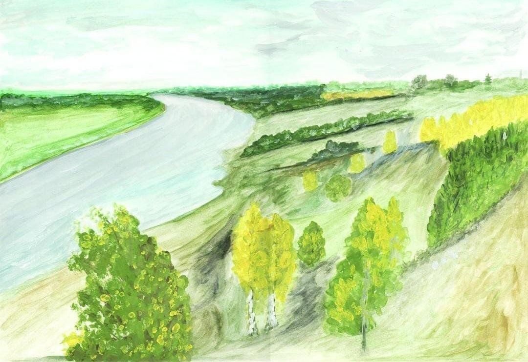 Картина природы для детей