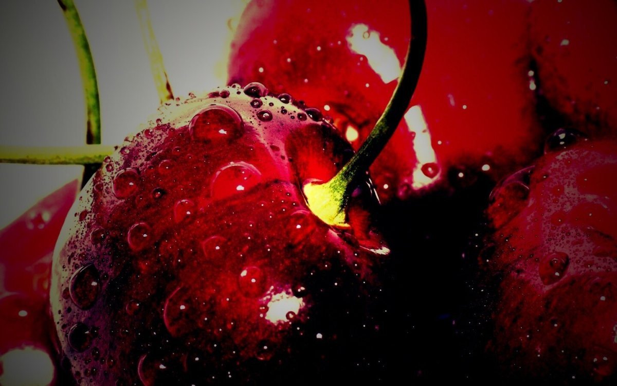 Красивые яркие фрукты