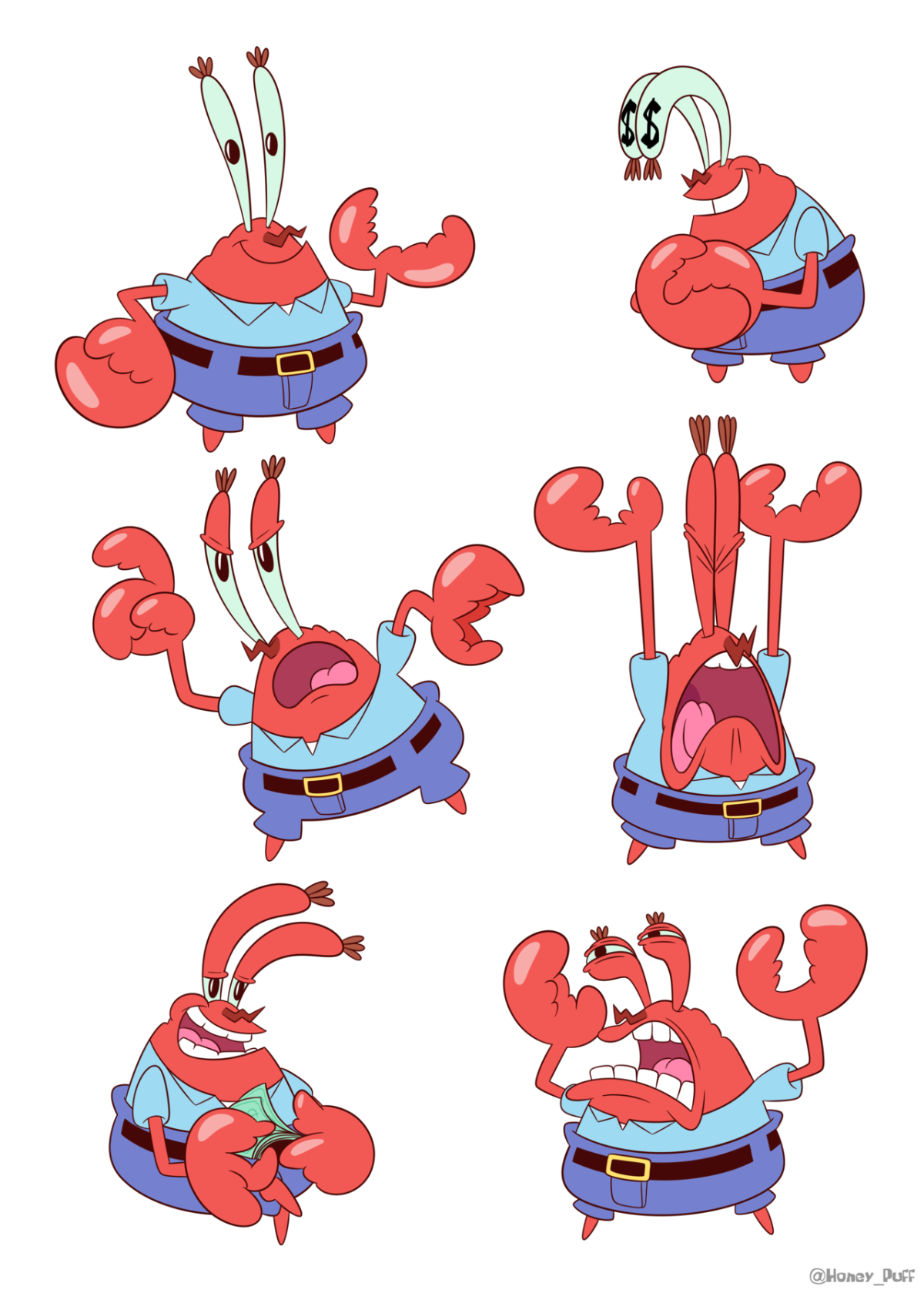 Фото мистера КРАБСА из Спанч Боба