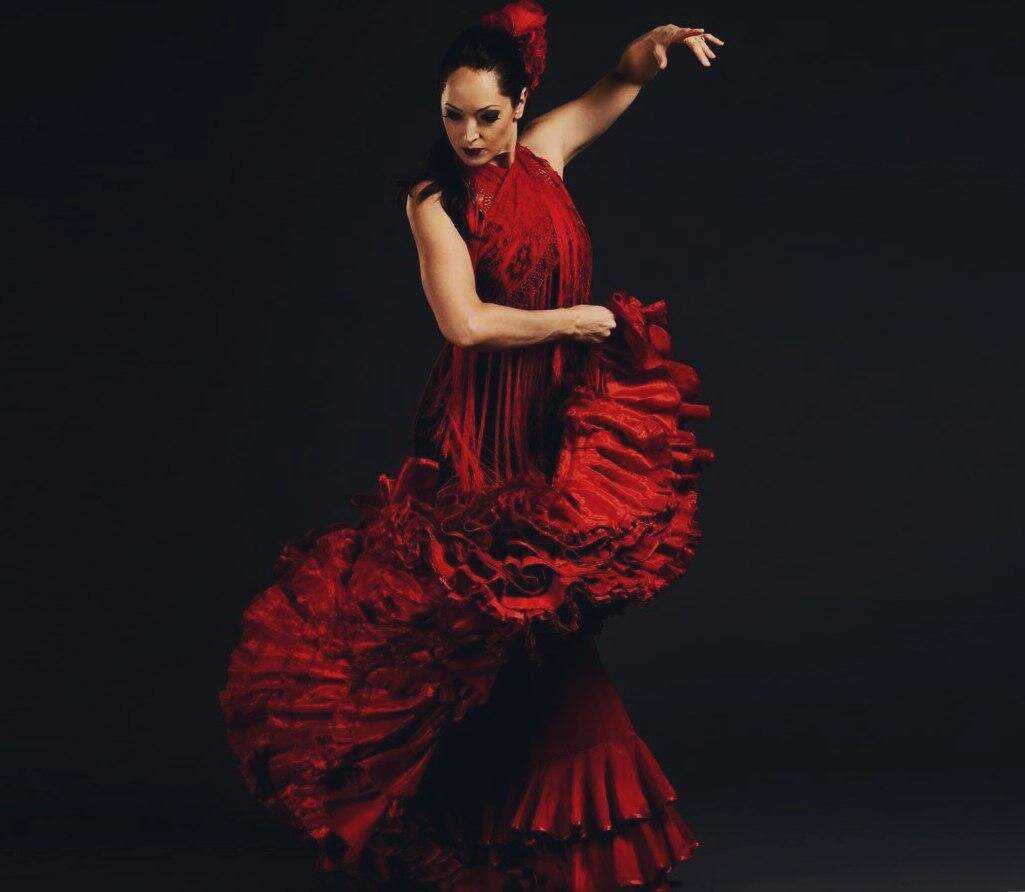 Испанская танцовщица фламенко