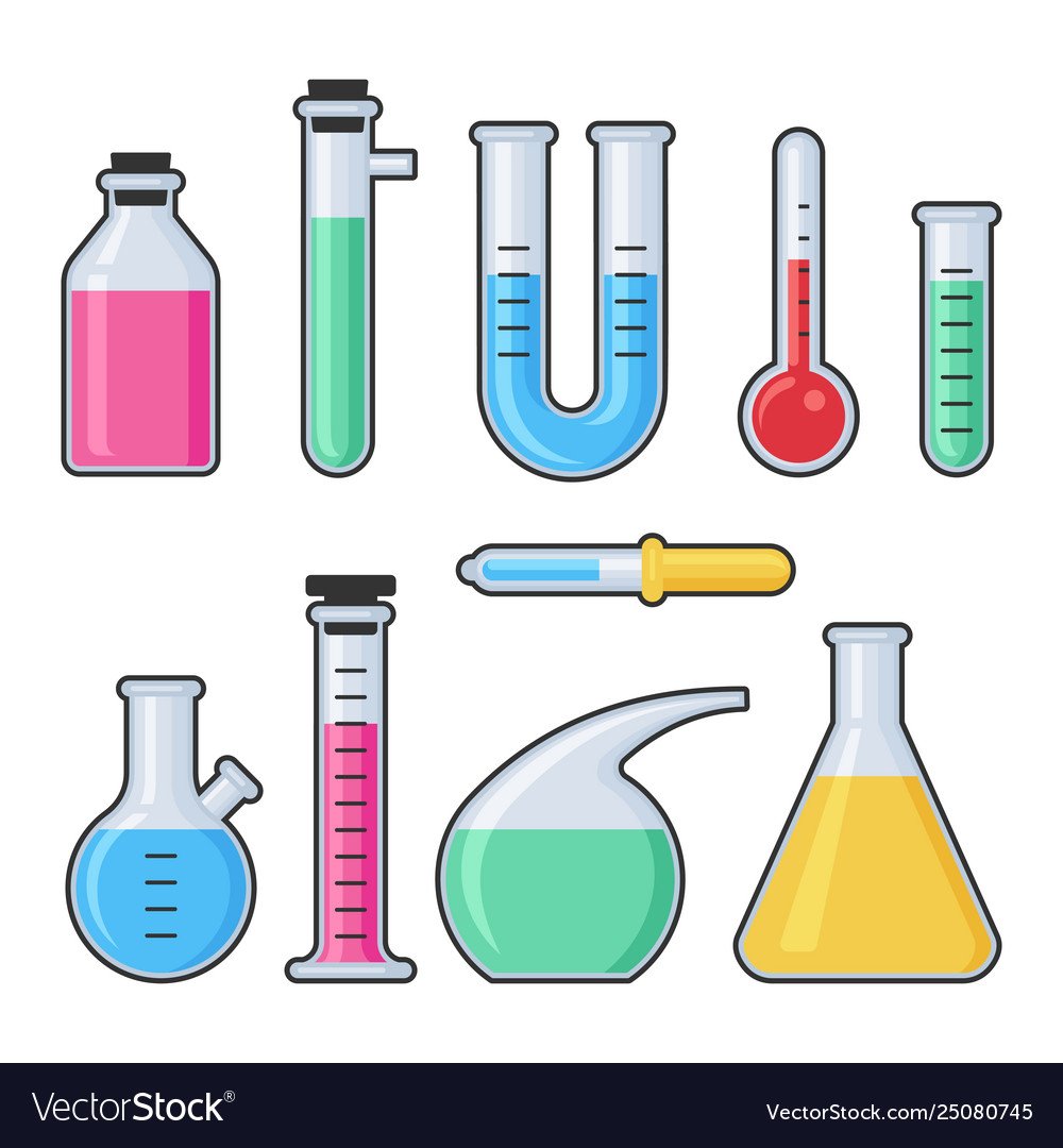 Пробирка рисунок