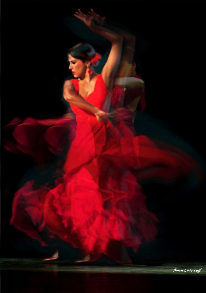 Тангос фламенко танец