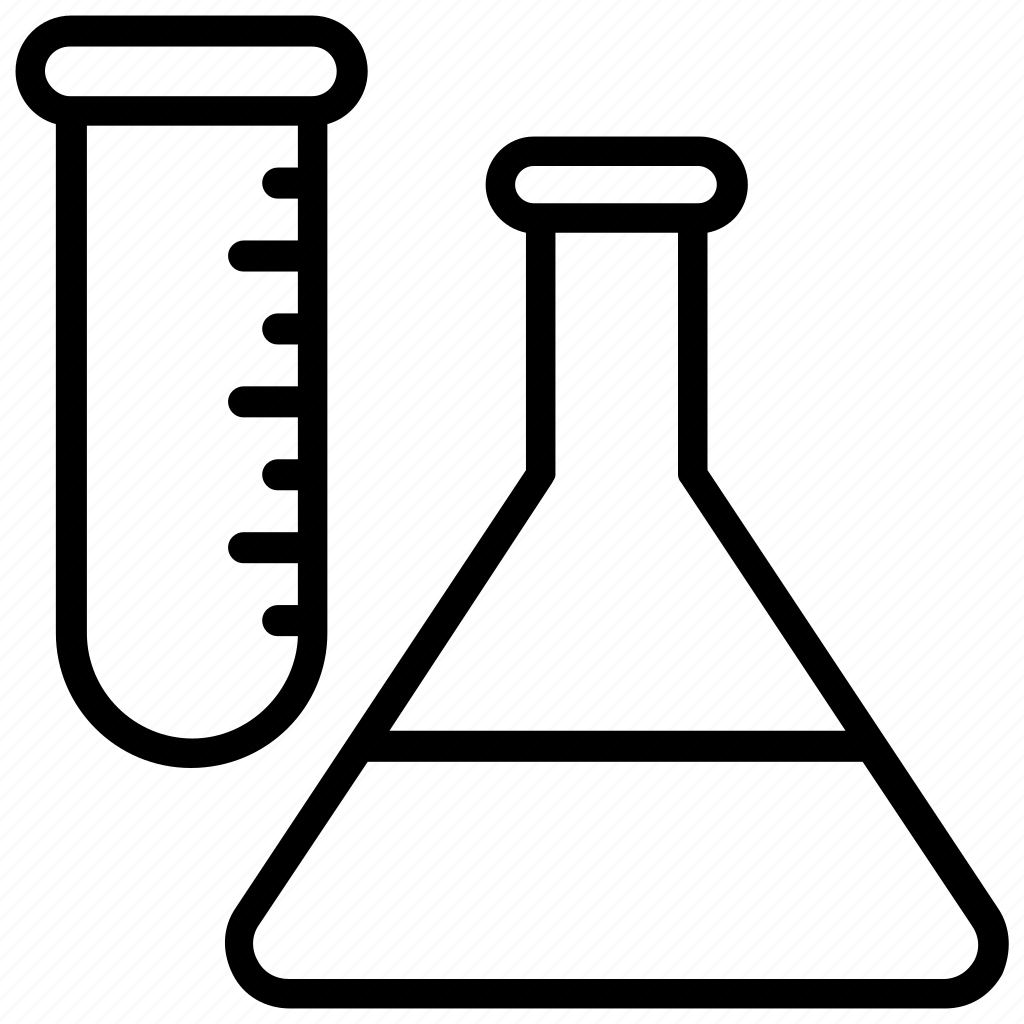 Контур химической колбы