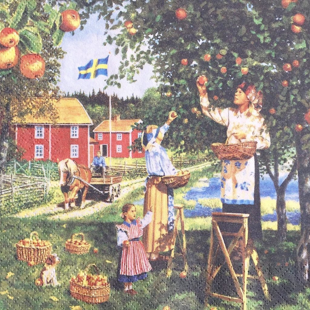 Плодовое дерево рисунок