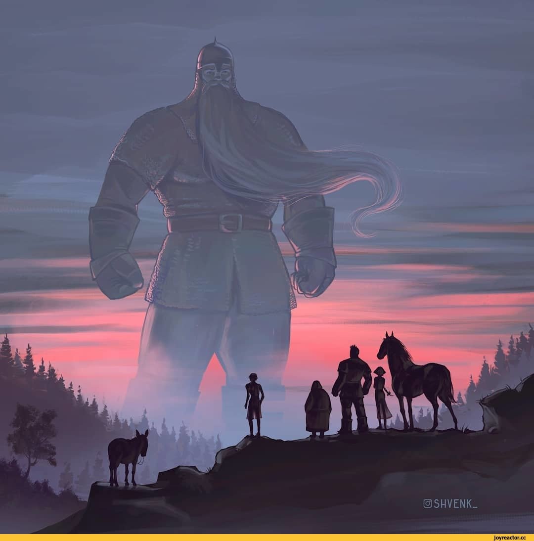 Богатыри три богатыря Святогор