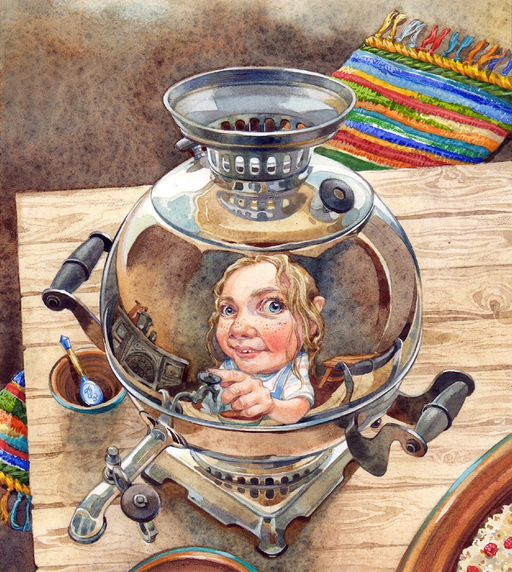 Отражение в самоваре