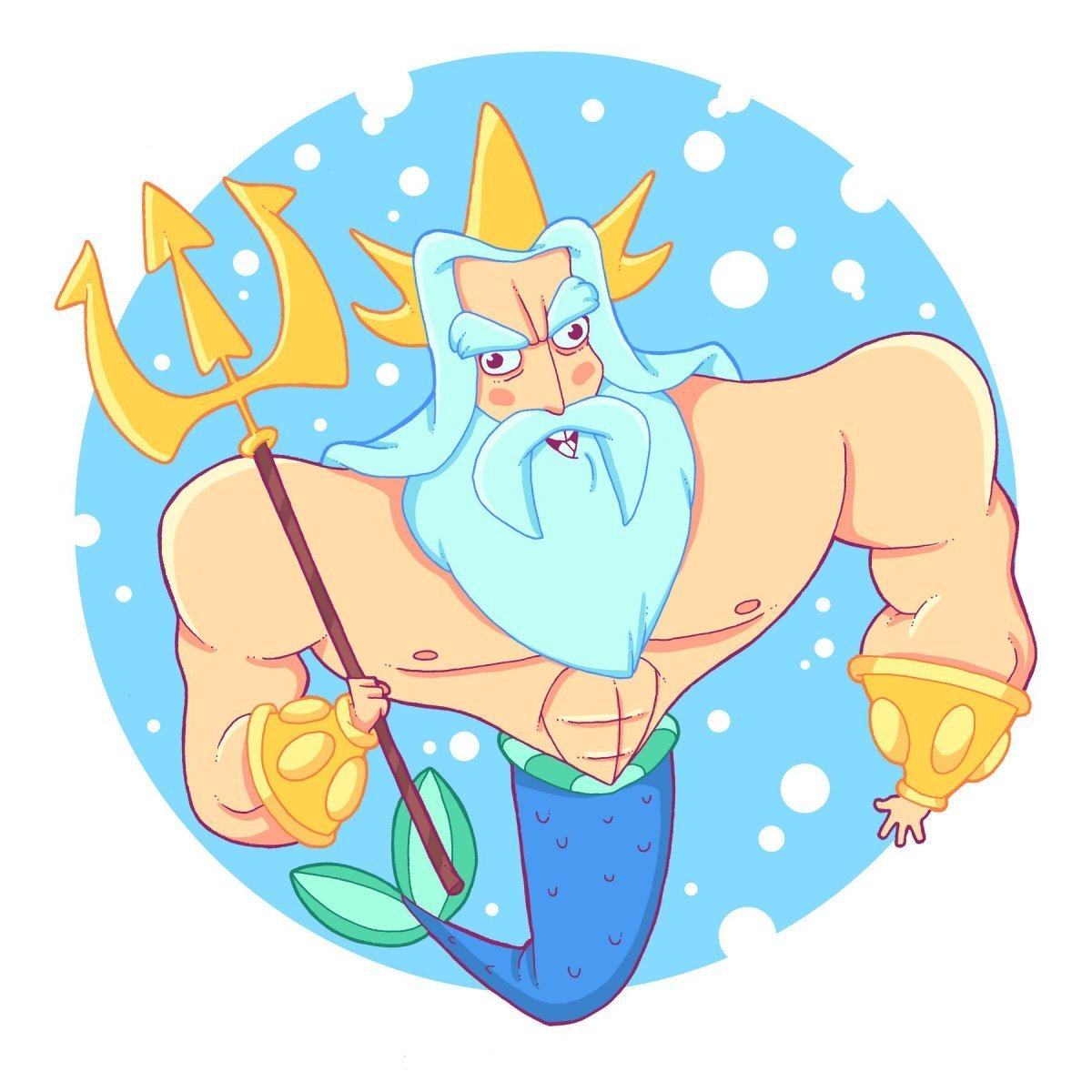 Морской царь отец Ариэль