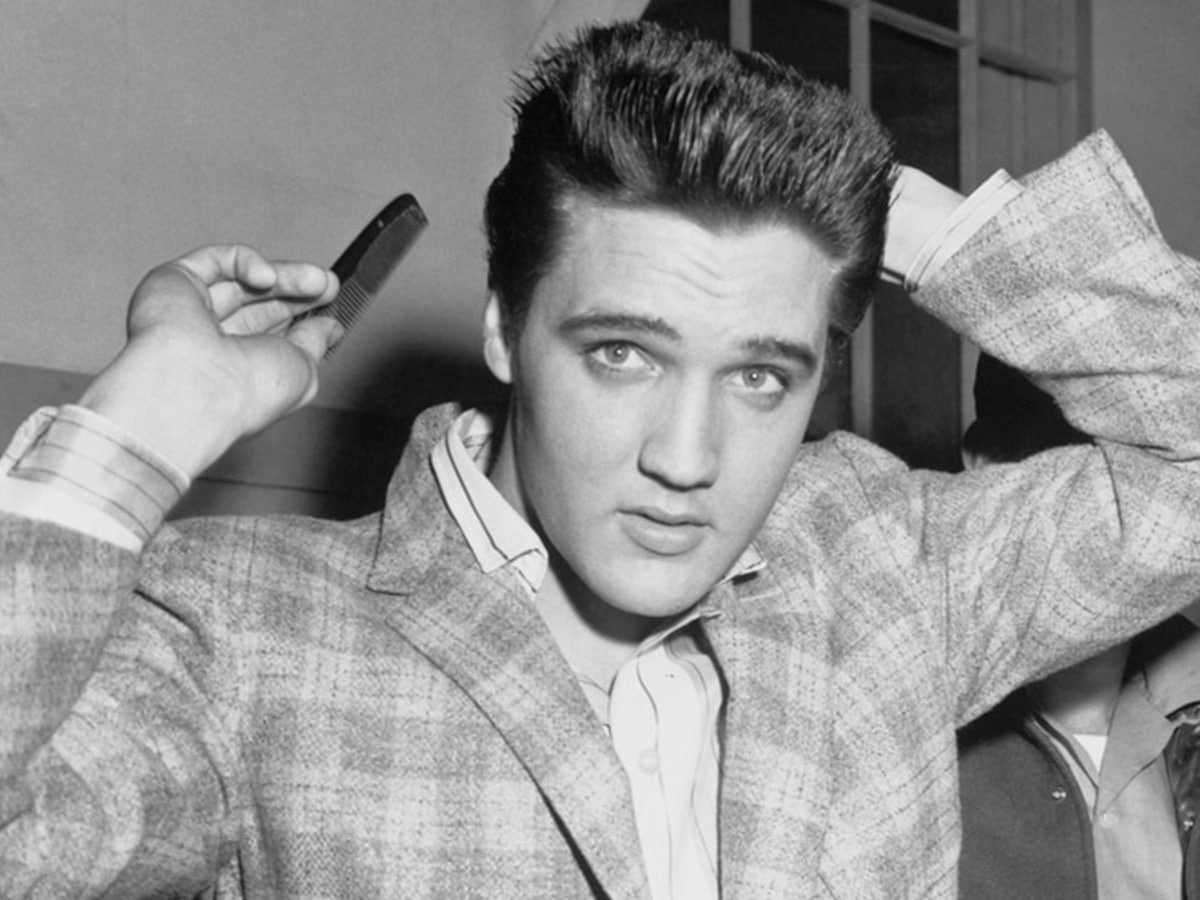 Элвис Пресли надпись