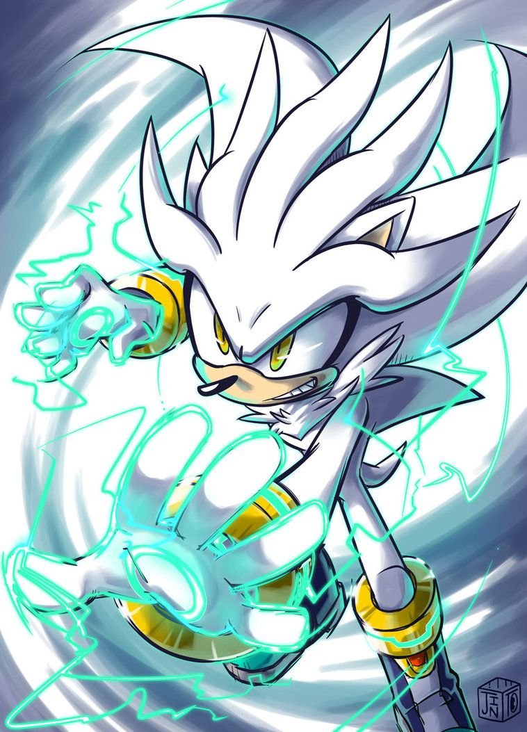 Соник еж Сильвер