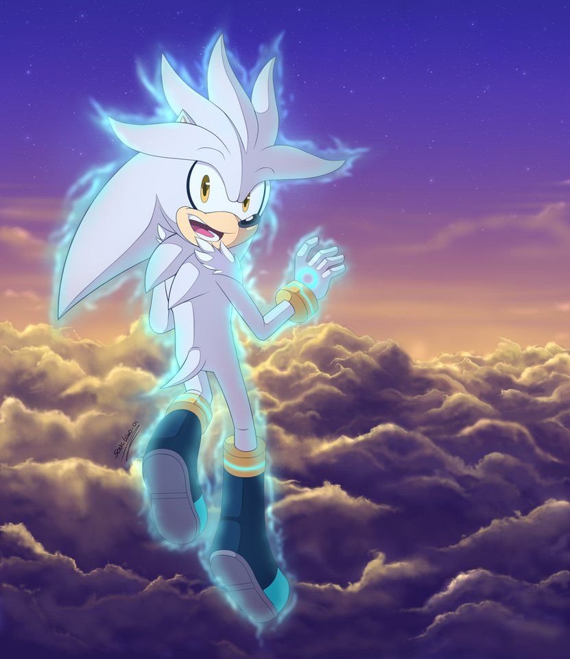 Ёж Сильвер из Соника аниме