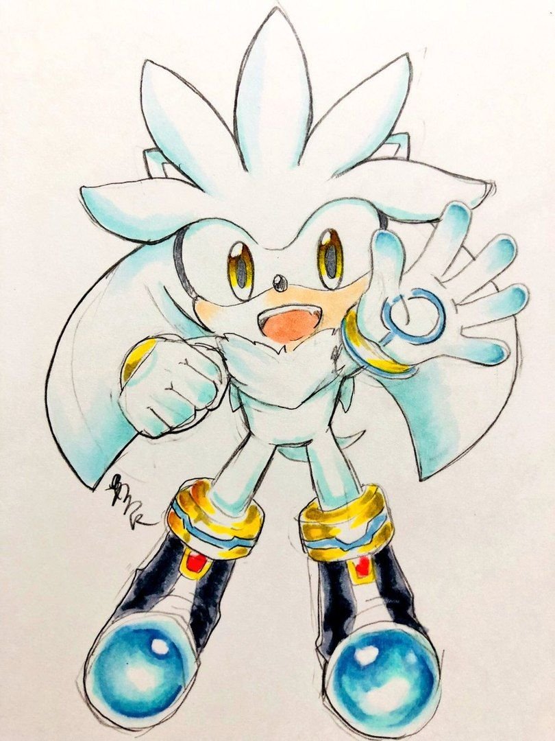 Соник еж Сильвер