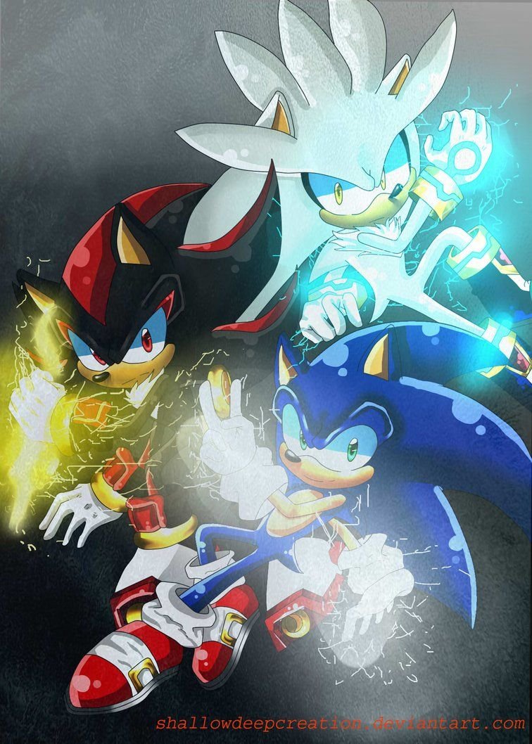 Соник Шедоу и Сильвер