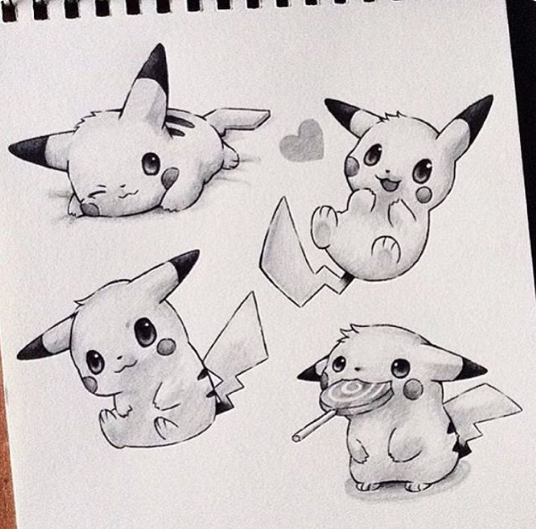 Покемон умбреон для рисования