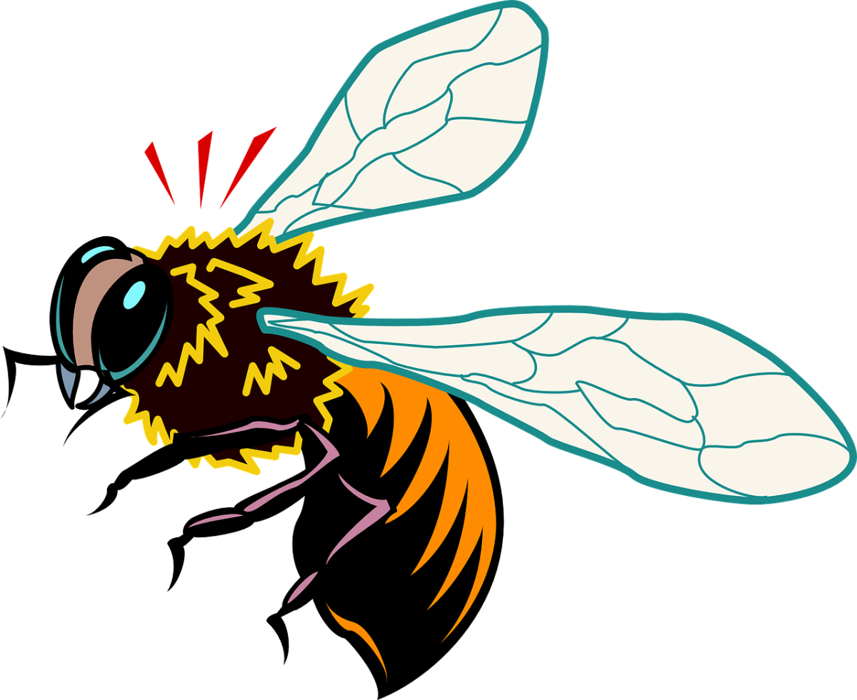 Шершень мультяшный