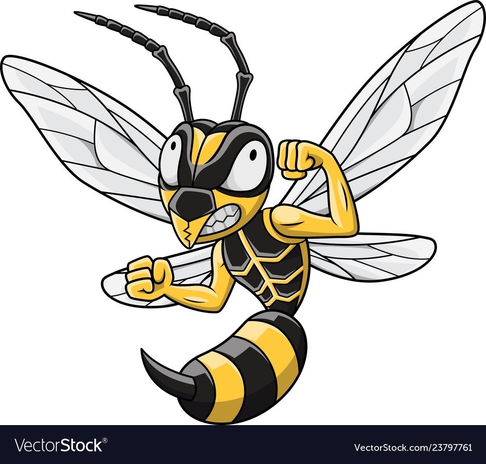 Пчела мультяшная