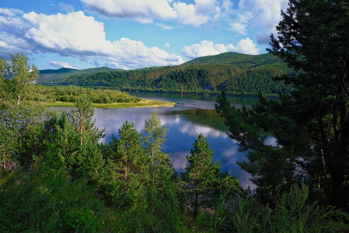 Реки Сибири Енисей