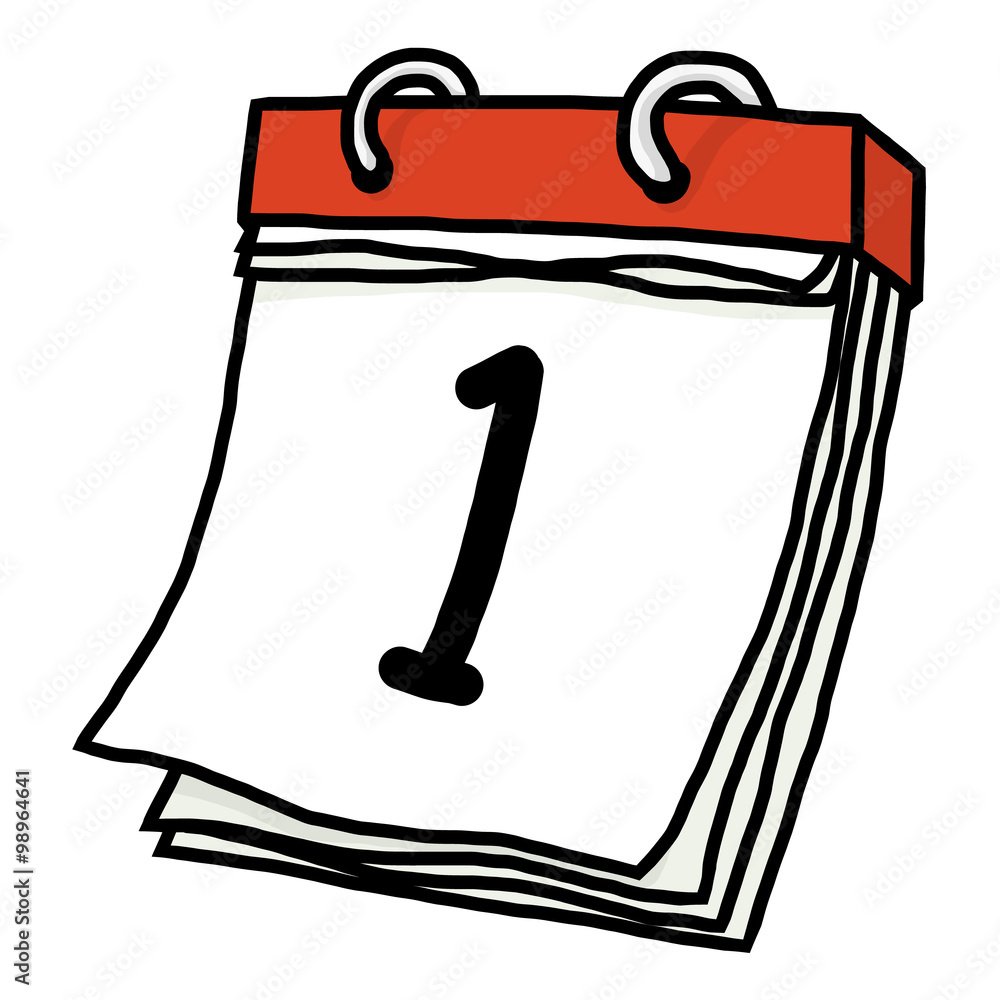 Нарисовать отрывной лист календаря