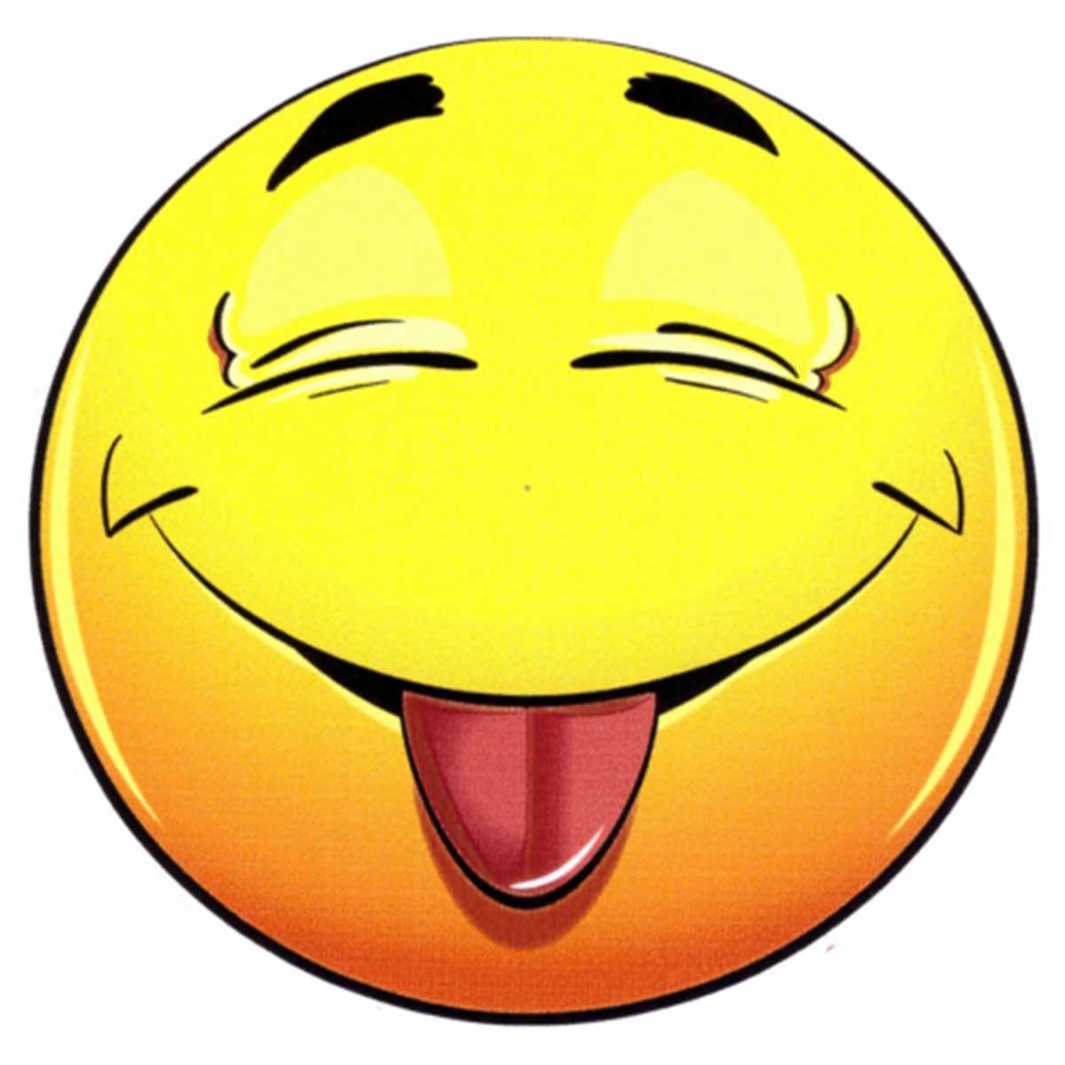 Смайлик с языком