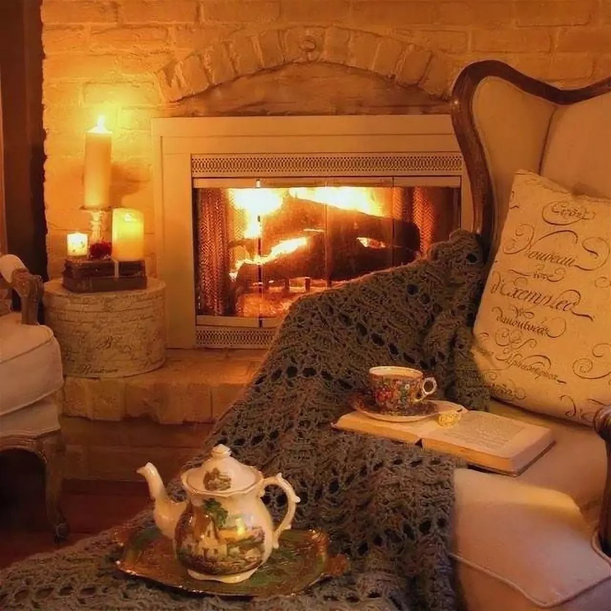 Сказочный камин