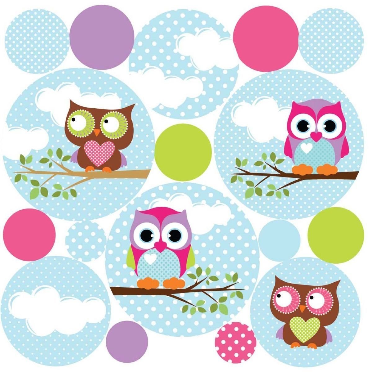 Совушки на ветке