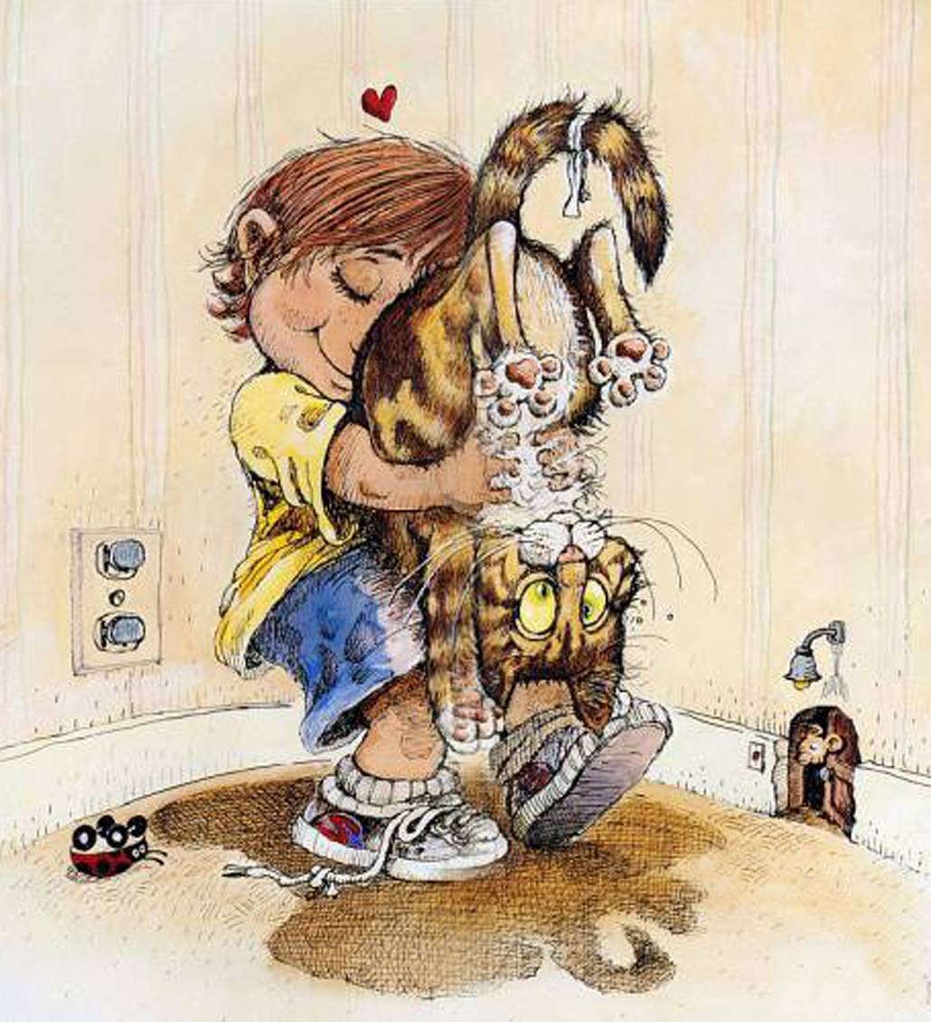 Забавные детские иллюстрации