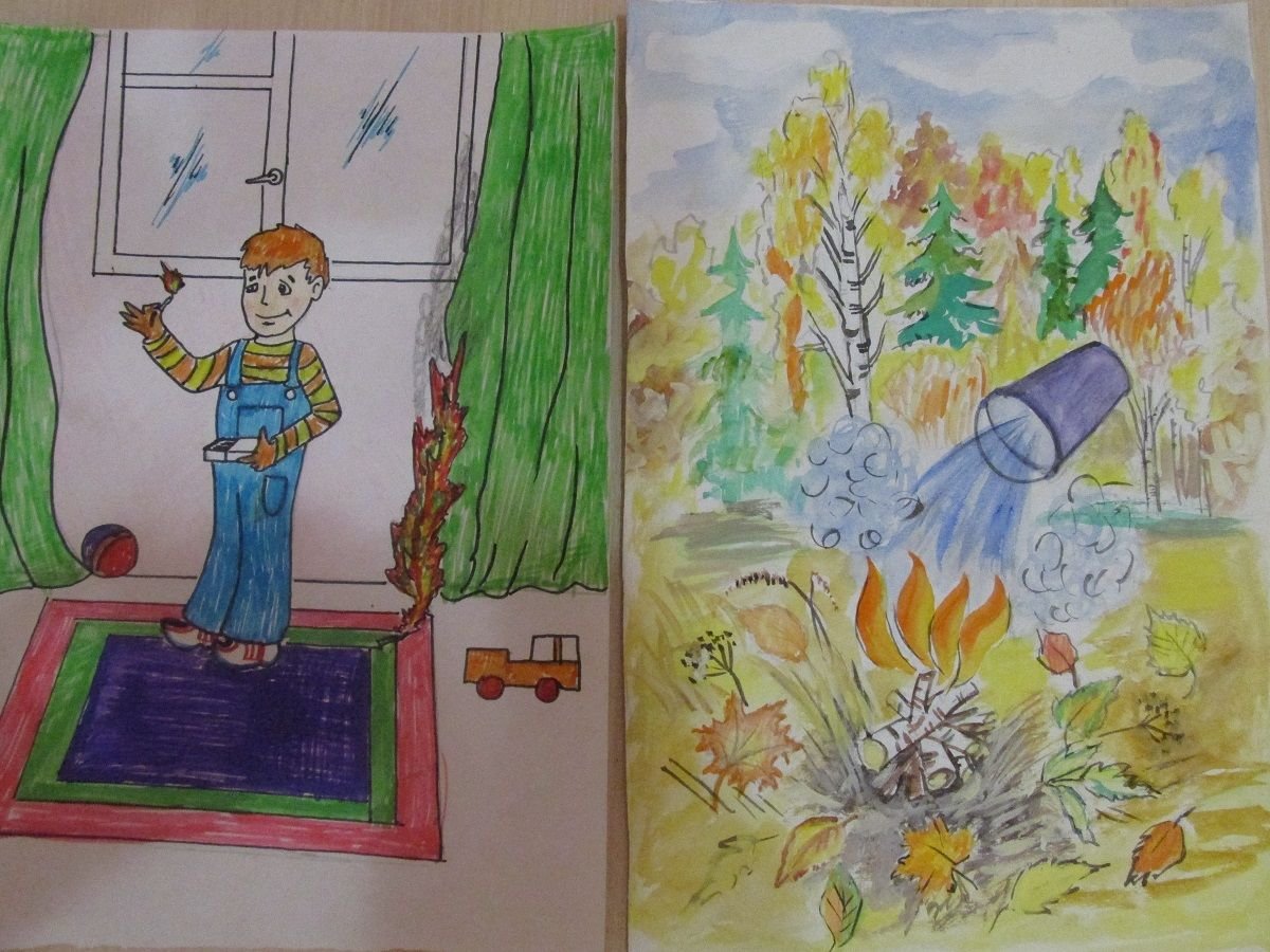 Огонь друг картинки для детей