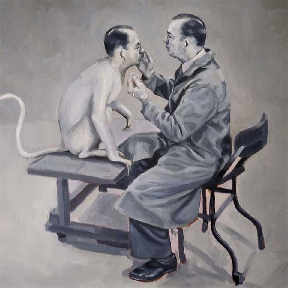 Сатирические картины художников