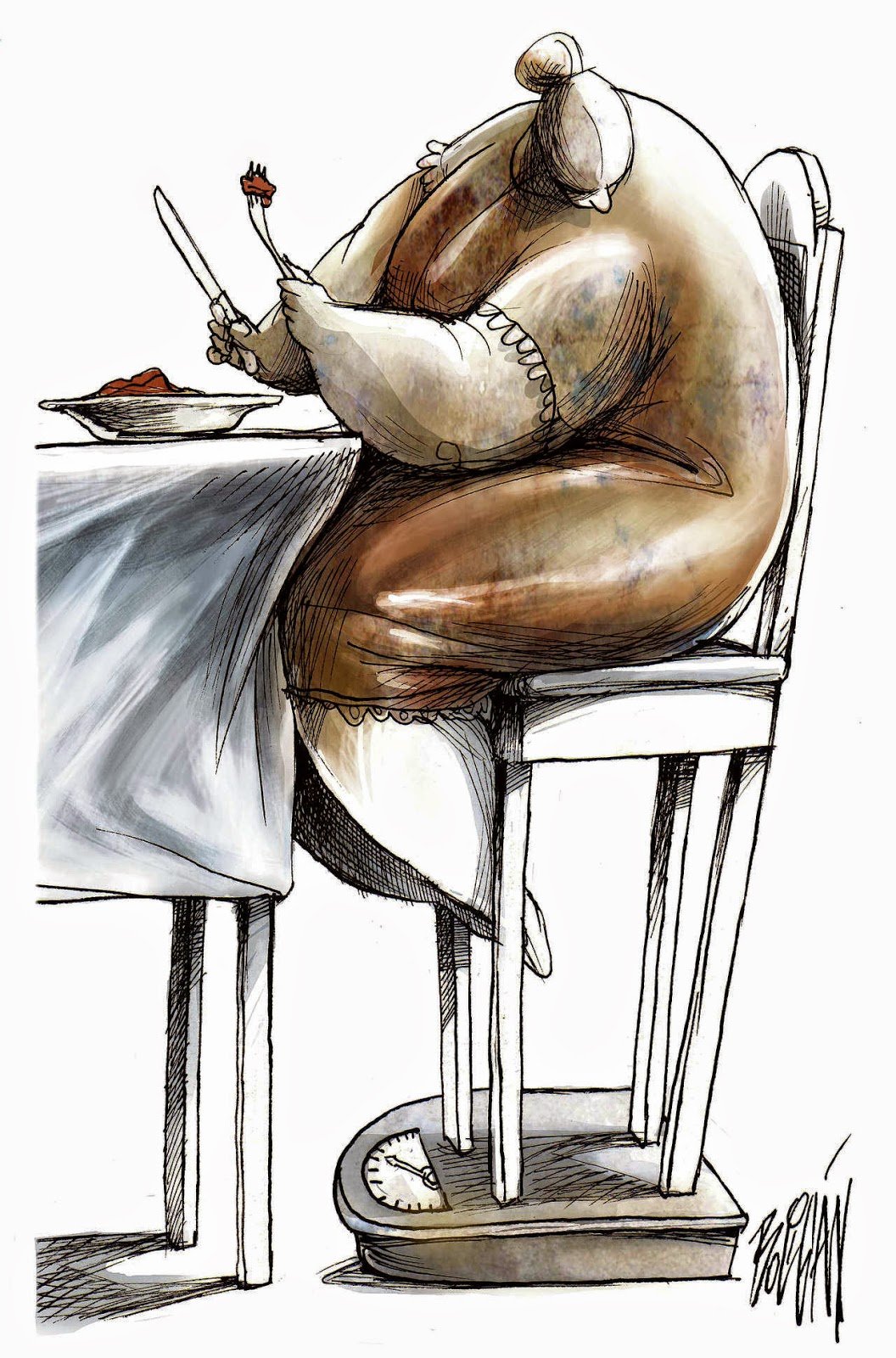 Анхель Болиган карикатуры