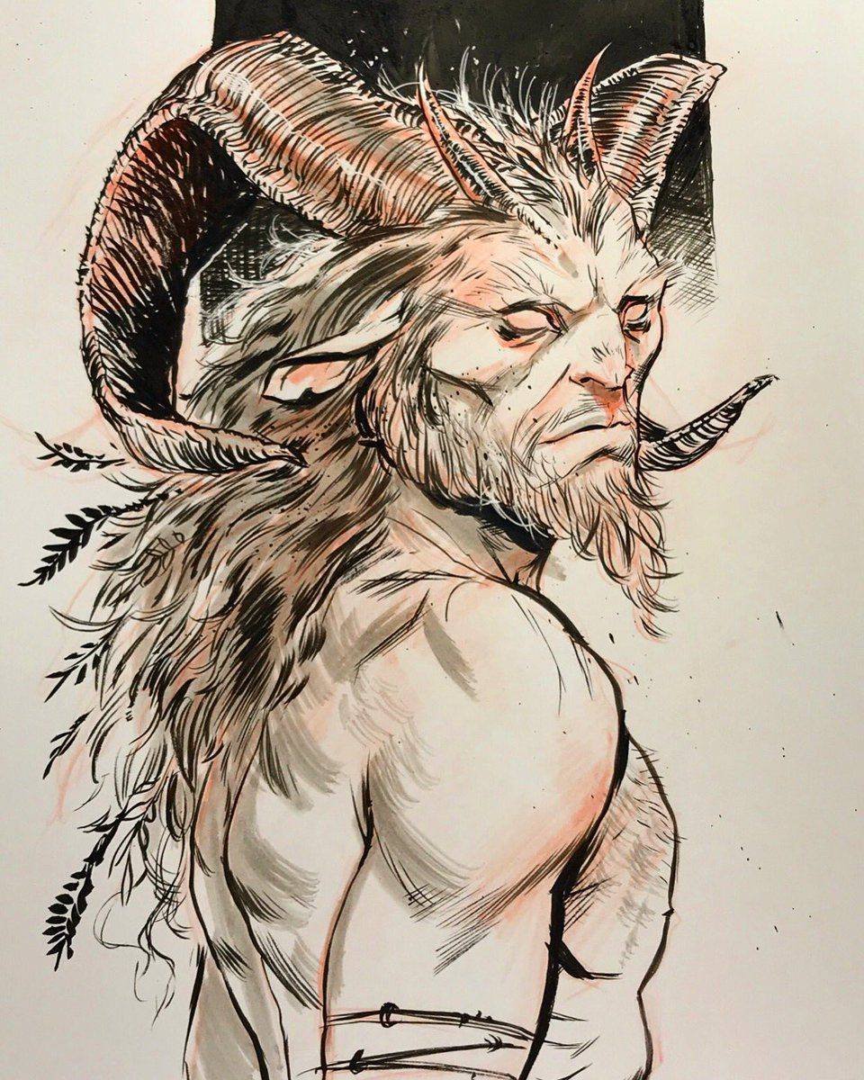 Фавн Получеловек полукозёл