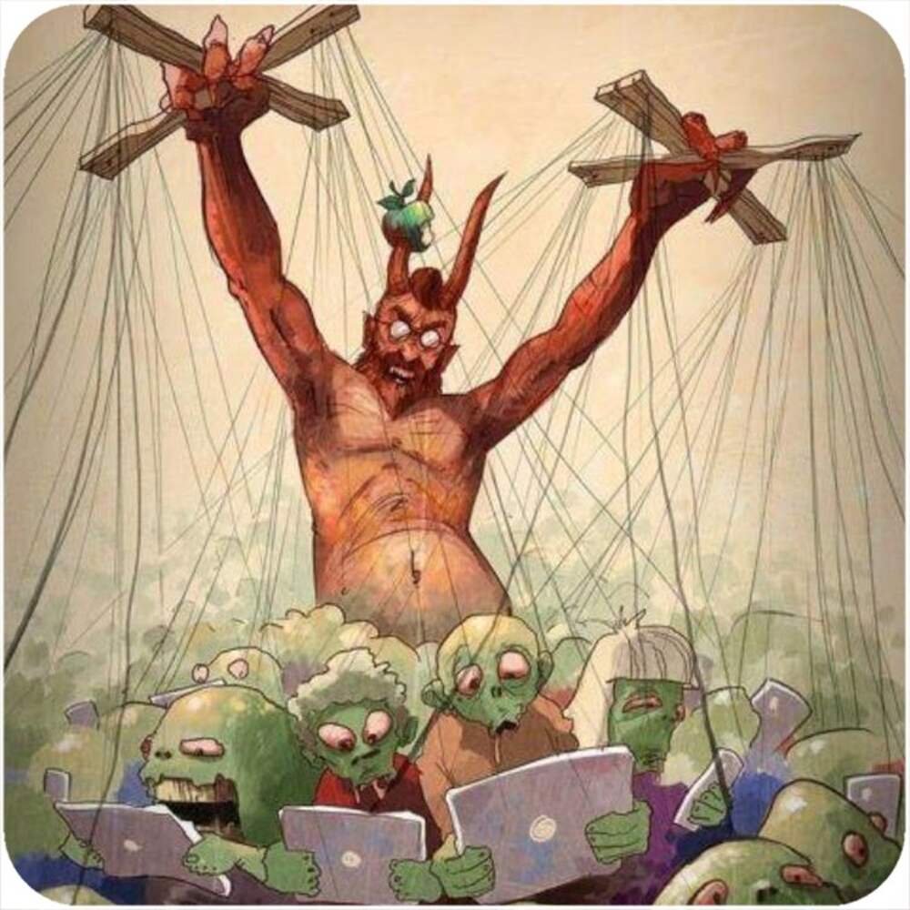 Современный человек карикатура