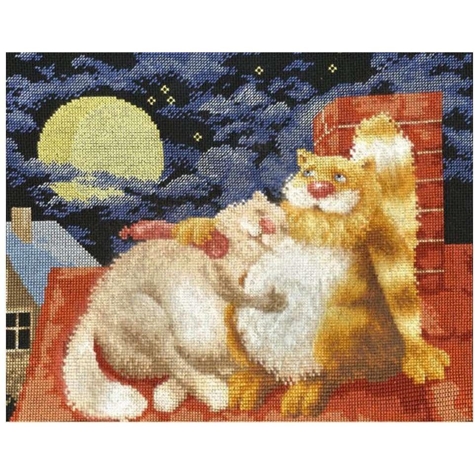 Вышивка золотое Руно веселая компания